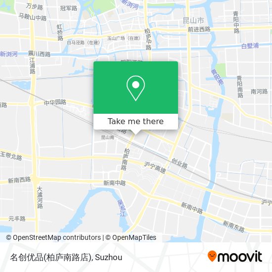 名创优品(柏庐南路店) map