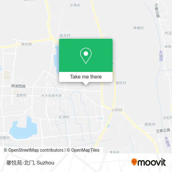馨悦苑-北门 map