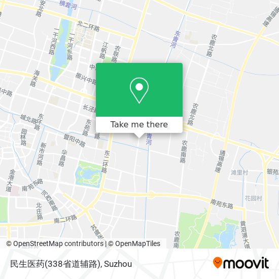 民生医药(338省道辅路) map