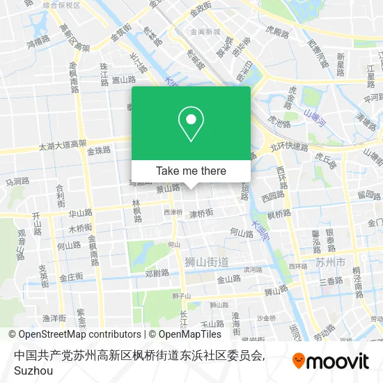 中国共产党苏州高新区枫桥街道东浜社区委员会 map