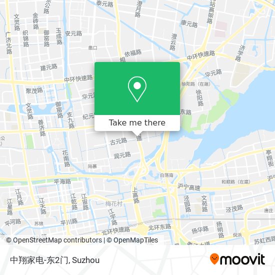 中翔家电-东2门 map