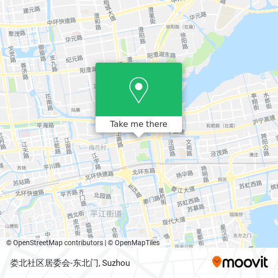 娄北社区居委会-东北门 map