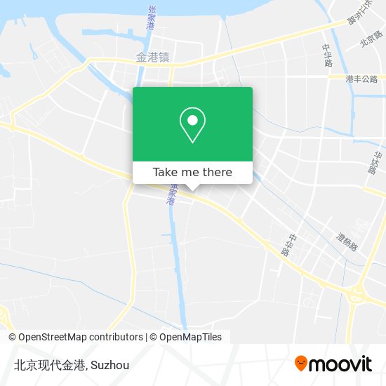 北京现代金港 map