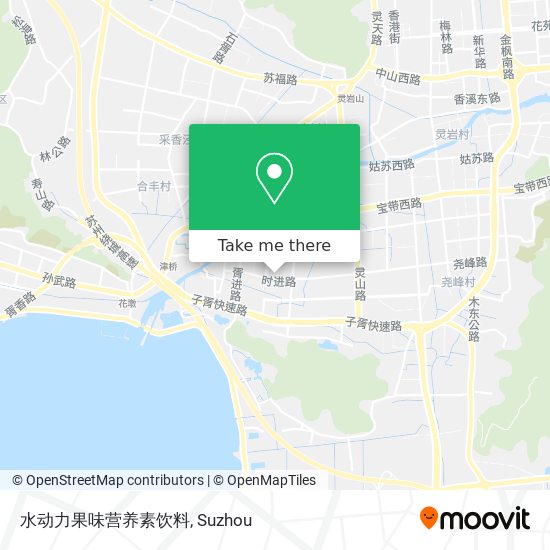 水动力果味营养素饮料 map