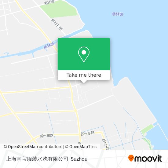 上海南宝服装水洗有限公司 map