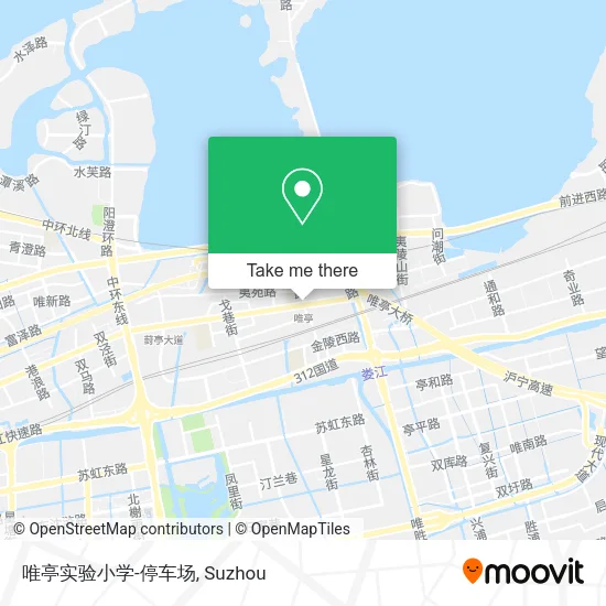 唯亭实验小学-停车场 map