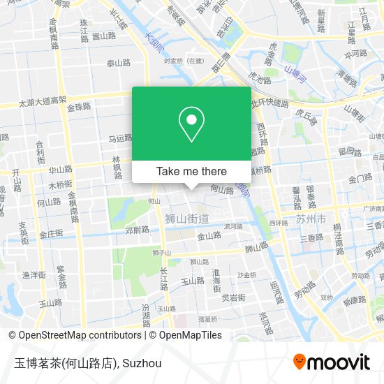 玉博茗茶(何山路店) map