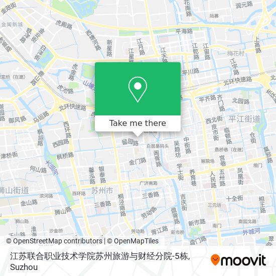 江苏联合职业技术学院苏州旅游与财经分院-5栋 map