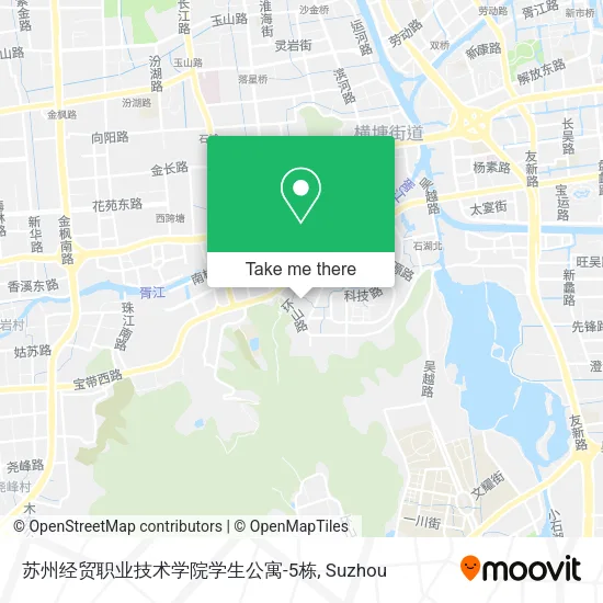 苏州经贸职业技术学院学生公寓-5栋 map