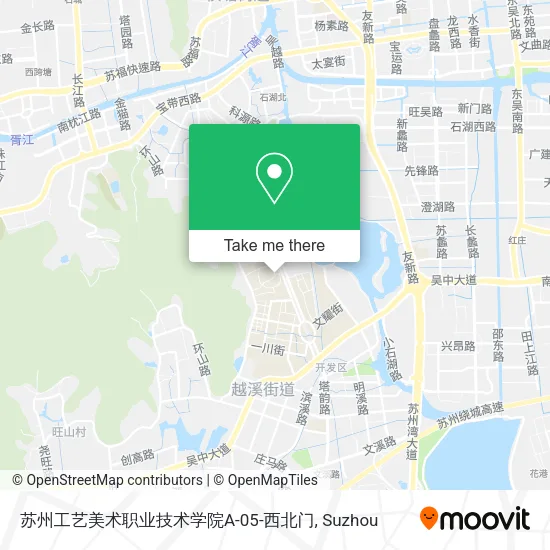 苏州工艺美术职业技术学院A-05-西北门 map