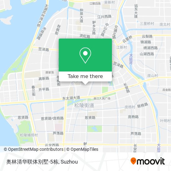 奥林清华联体别墅-5栋 map