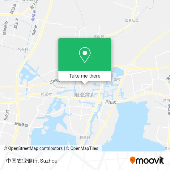 中国农业银行 map