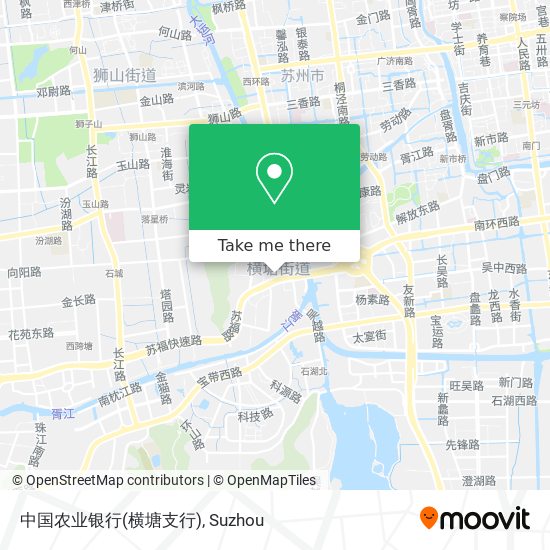 中国农业银行(横塘支行) map