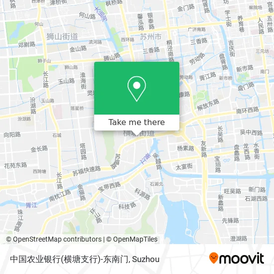 中国农业银行(横塘支行)-东南门 map