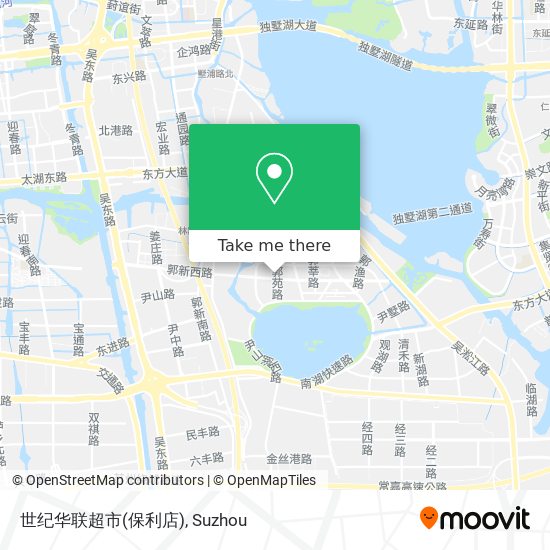 世纪华联超市(保利店) map
