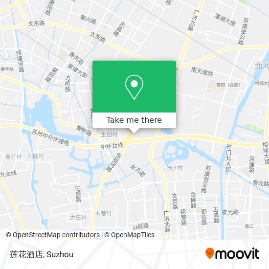 莲花酒店 map
