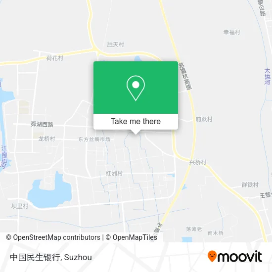 中国民生银行 map