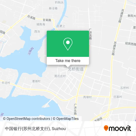 中国银行(苏州北桥支行) map