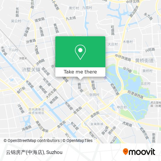 云锦房产(中海店) map