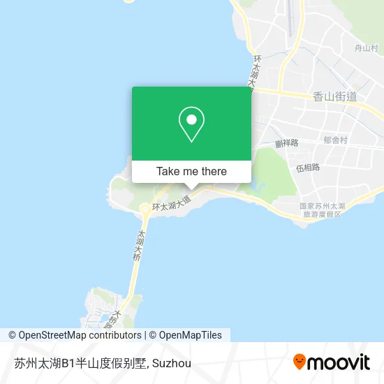 苏州太湖B1半山度假别墅 map