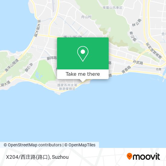 X204/西庄路(路口) map
