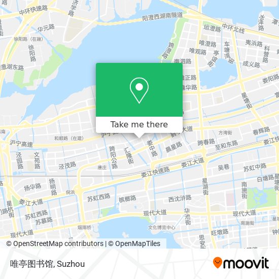 唯亭图书馆 map