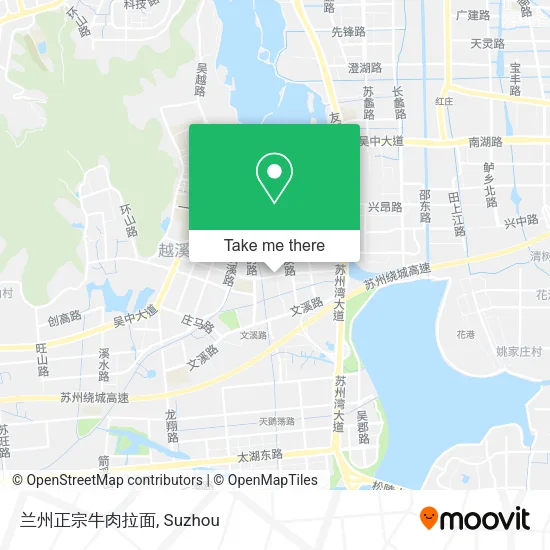 兰州正宗牛肉拉面 map