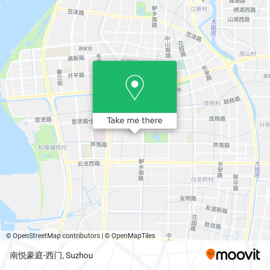 南悦豪庭-西门 map