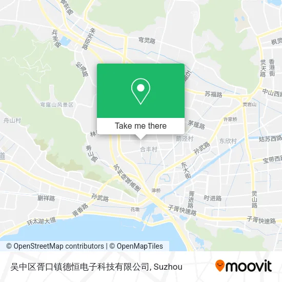 吴中区胥口镇德恒电子科技有限公司 map