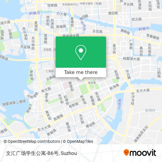 文汇广场学生公寓-B6号 map