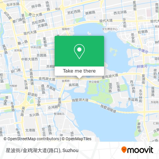 星波街/金鸡湖大道(路口) map
