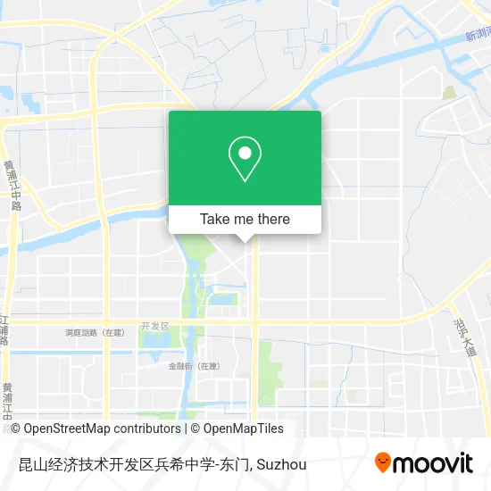 昆山经济技术开发区兵希中学-东门 map