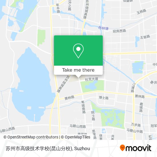 苏州市高级技术学校(昆山分校) map
