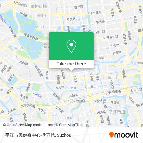 平江市民健身中心-乒羽馆 map