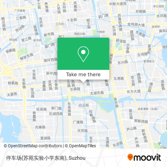 停车场(苏苑实验小学东南) map