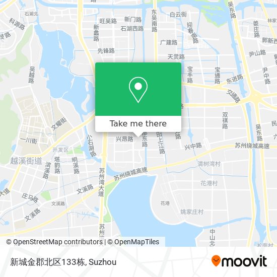新城金郡北区133栋 map