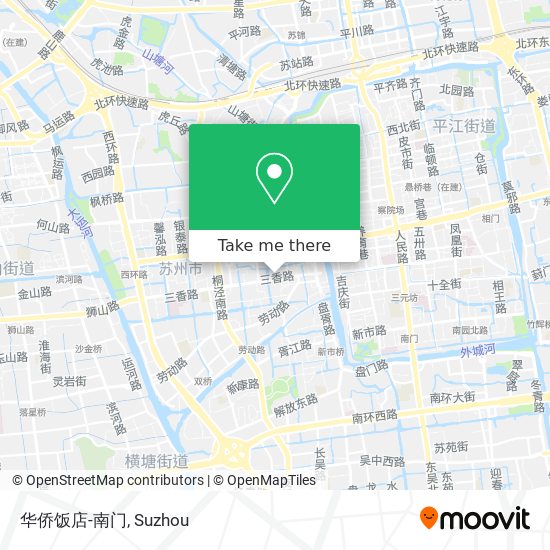 华侨饭店-南门 map