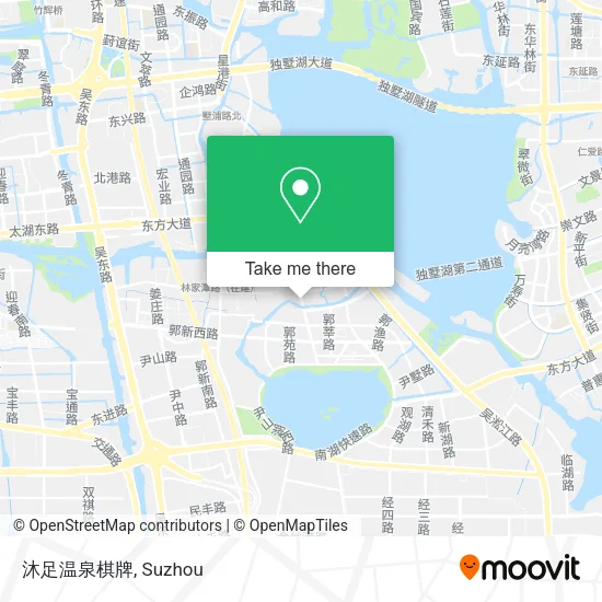 沐足温泉棋牌 map