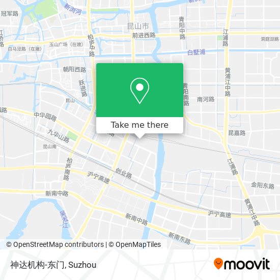 神达机构-东门 map