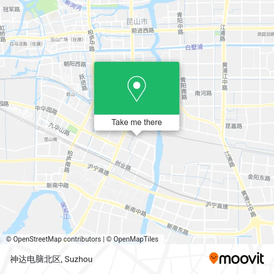 神达电脑北区 map