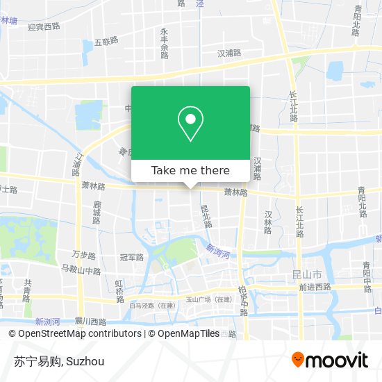 苏宁易购 map