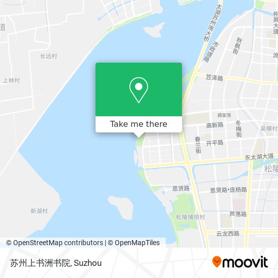 苏州上书洲书院 map
