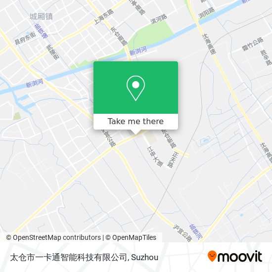 太仓市一卡通智能科技有限公司 map