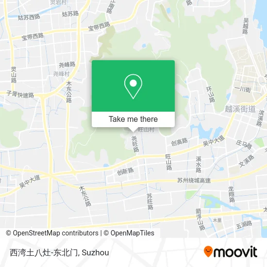 西湾土八灶-东北门 map