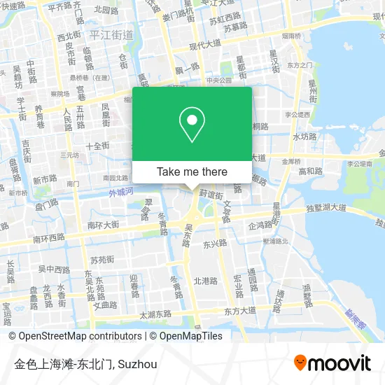 金色上海滩-东北门 map