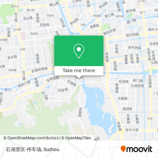 石湖景区-停车场 map