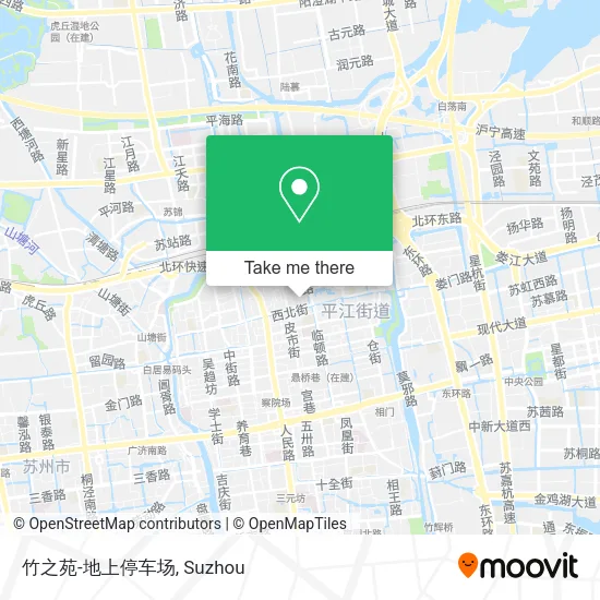 竹之苑-地上停车场 map