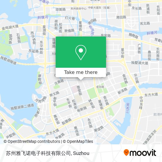 苏州雅飞诺电子科技有限公司 map