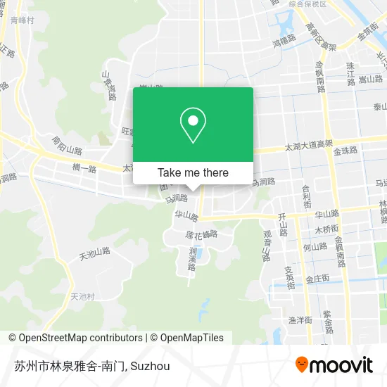 苏州市林泉雅舍-南门 map