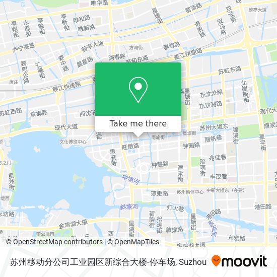 苏州移动分公司工业园区新综合大楼-停车场 map